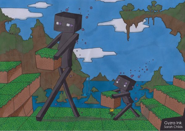 Minecraft ЭНДЕРМЕН
