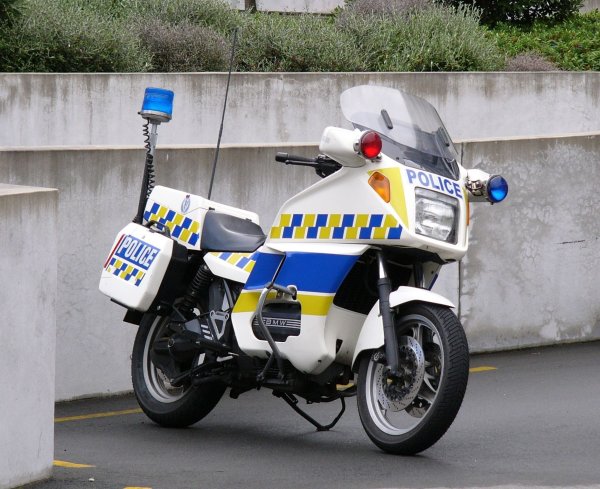 Мотоцикл БМВ полиция
