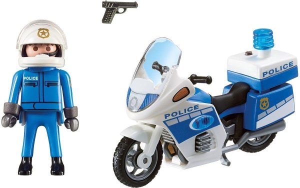 Плеймобил полицейский мотоцикл