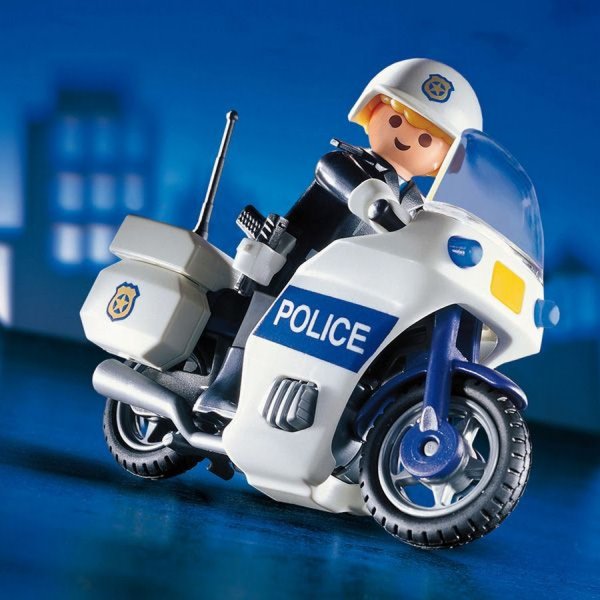 Плеймобил полицейский мотоцикл