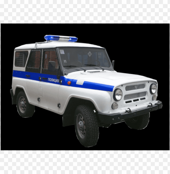 Полиция машина УАЗ вектор