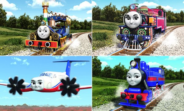 Thomas and friends Ашима