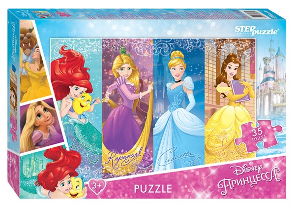 Step Puzzle принцессы Диснея