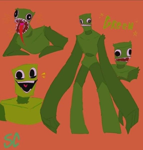 Грин Rainbow friends