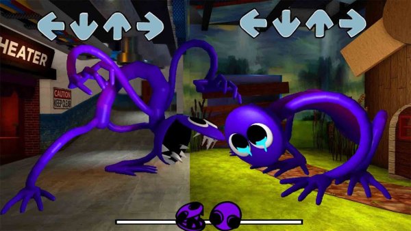 Purple Rainbow friends