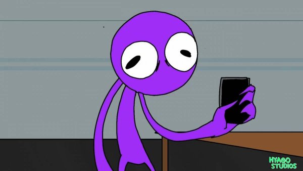 Фиолетовый из Rainbow friends