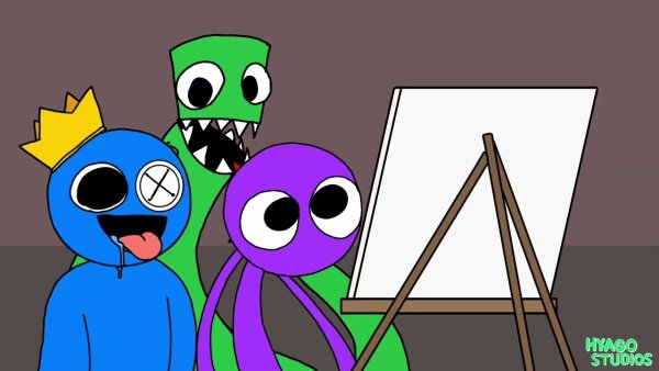 Rainbow friends арты