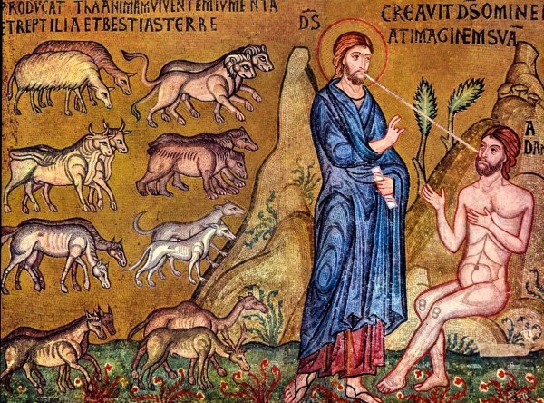 Сотворение Евы икона