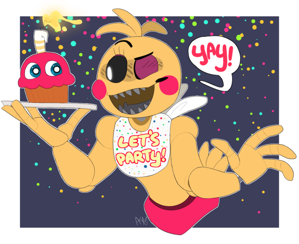 FNAF Art snazzamazing чика