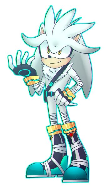 Sonic Сильвер арт