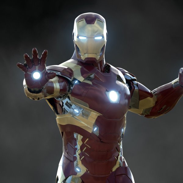 Декоративная лампа - рука Железного Человека / Iron Man Hand от 3D Light FX обзор (RUS Review)
