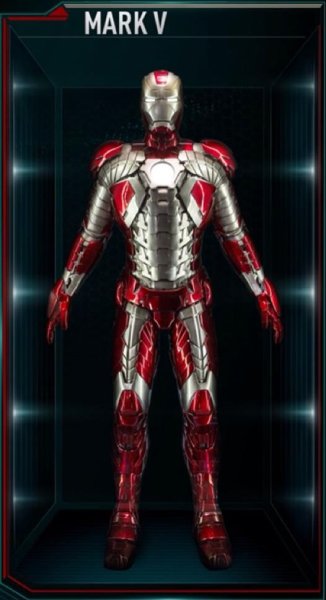 Mark 5 костюм Тони Старка