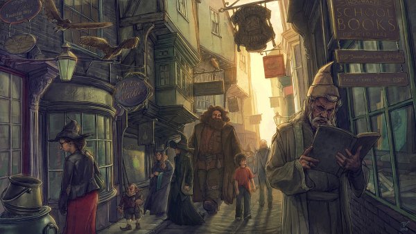 Диагон аллея Гарри Поттер