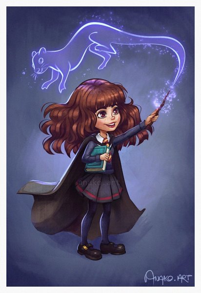 Harry Поттер Гермиона Art