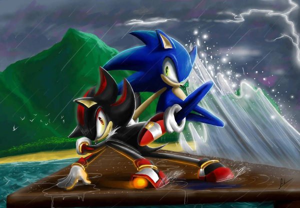 Sonic против Шедоу