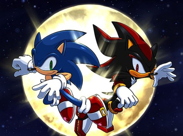 Sonic Adventure 2 Sonic and Shadow