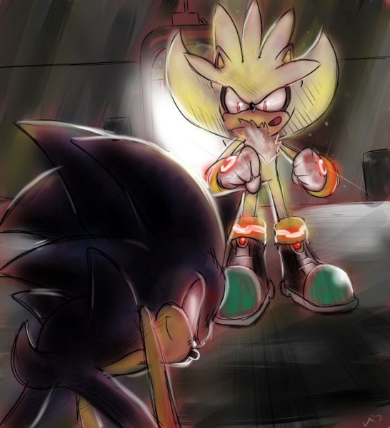 Dark Sonic Шедоу Сильвер