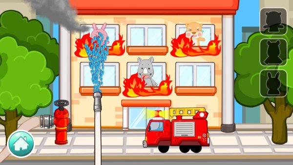 Мультфильм про пожарных для детей