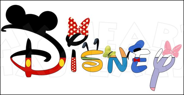 Disney надпись