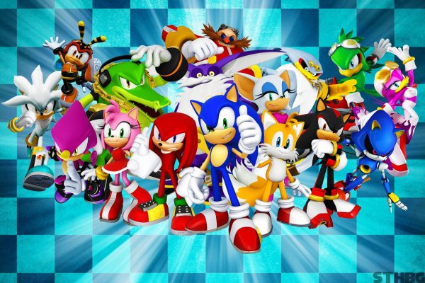 Герои игры Sonic the Hedgehog