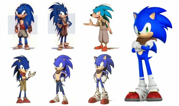 Sonic Boom редизайн