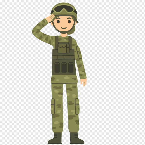 Человечки в военной форме