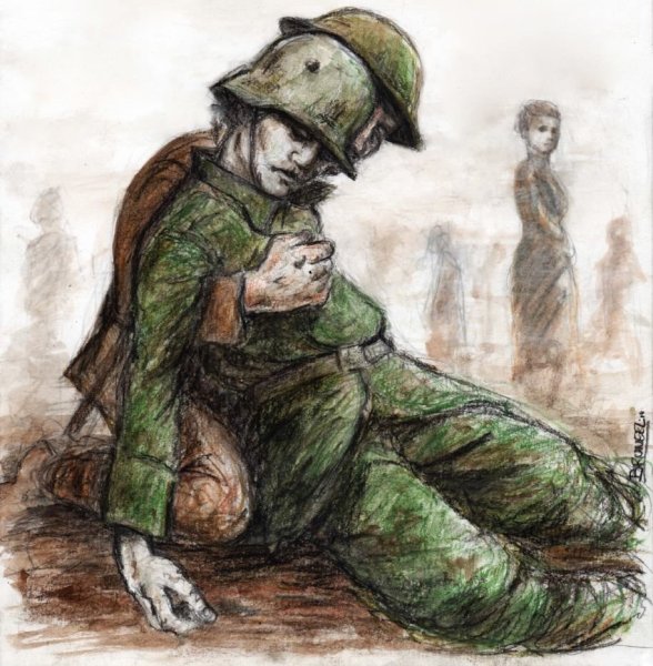 Военные рисунки