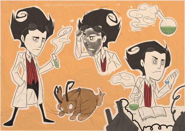 Don't Starve Wilson Mad Scientist