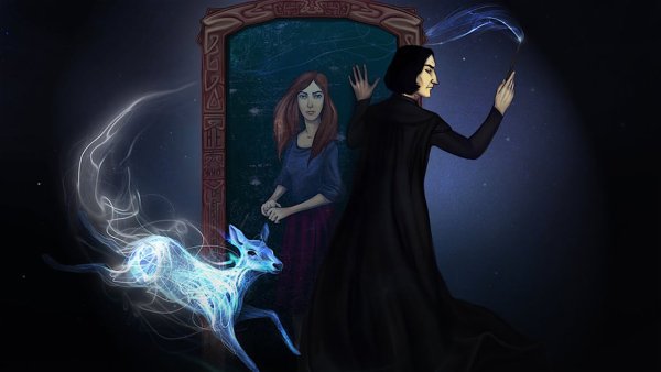 Северус Снейп и зеркало Еиналеж
