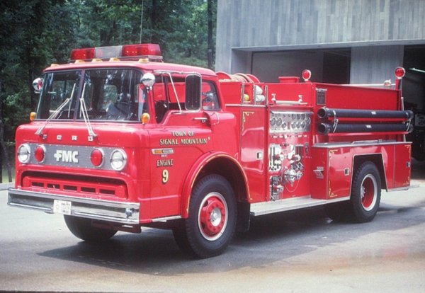 Ford c8000 пожарная машина
