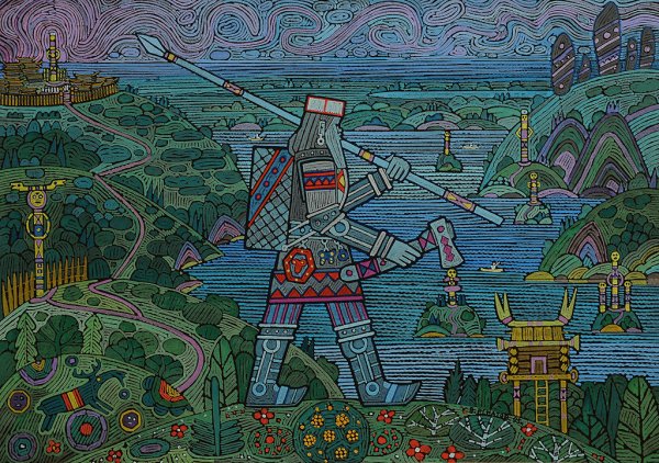 Василий Игнатов Коми художник