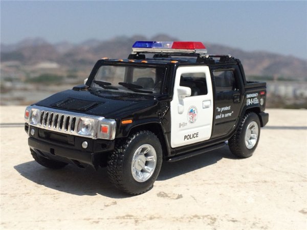 Hummer h2 Police Kinsmart