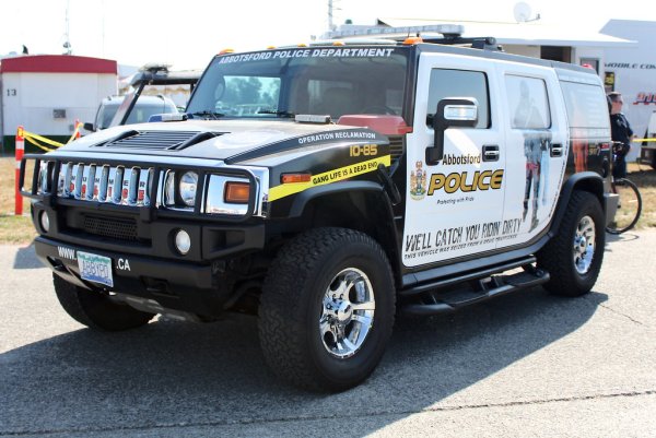 Hummer h1 Police