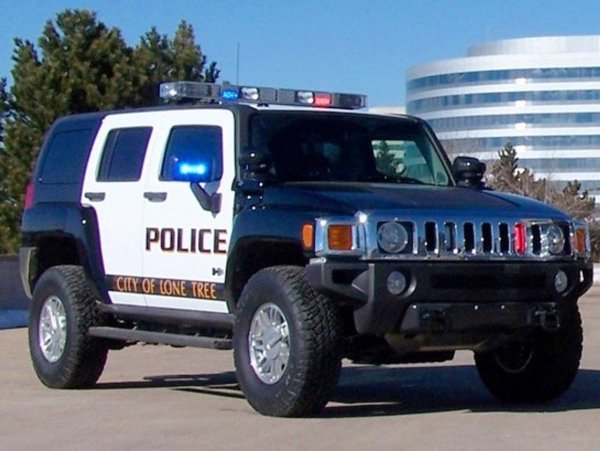 Hummer h3 Police