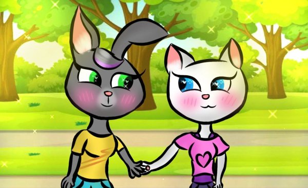 Talking Tom and friends fanart twitterboy