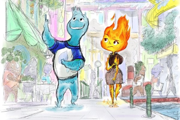 Pixar анонсировала новый мультфильм "Элементаль"
