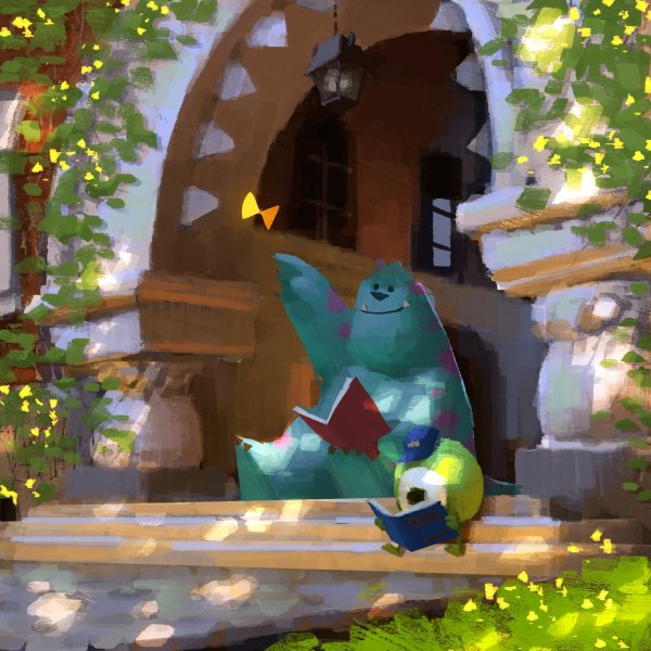 Pixar концепт арт