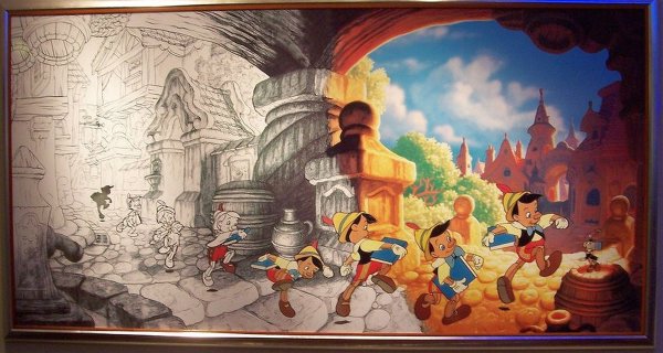 Pinocchio Mason Art
