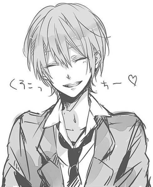 Anime kun ухмылка