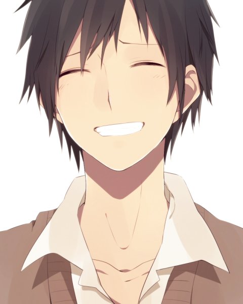 Anime kun ухмылка