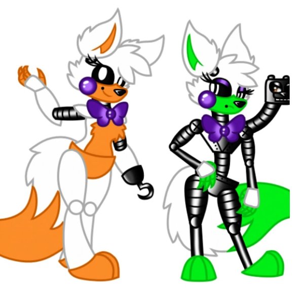 Сестры Тангл из FNAF