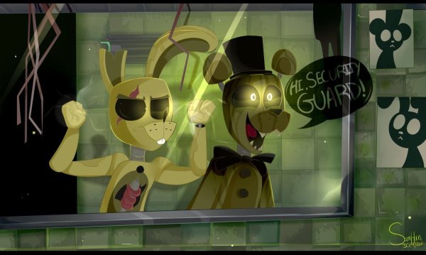 СПРИНГТРАП Five Nights at Freddy's Security