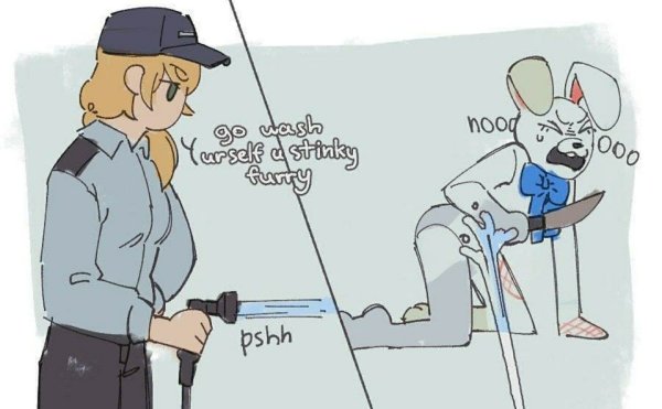 ФНАФ 9 Ванесса охранник