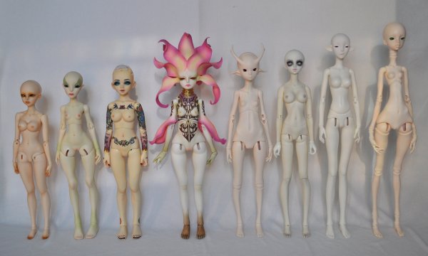 Тело куклы BJD minifee