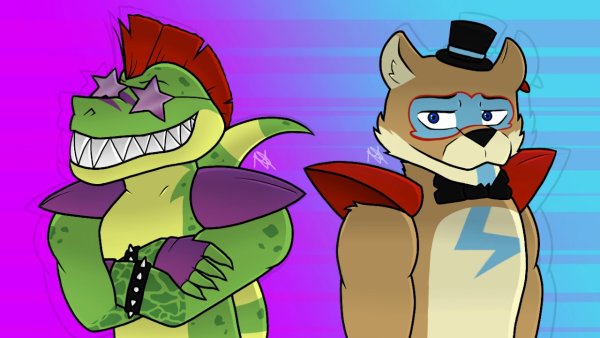 FNAF Security Breach Glamrock Monty