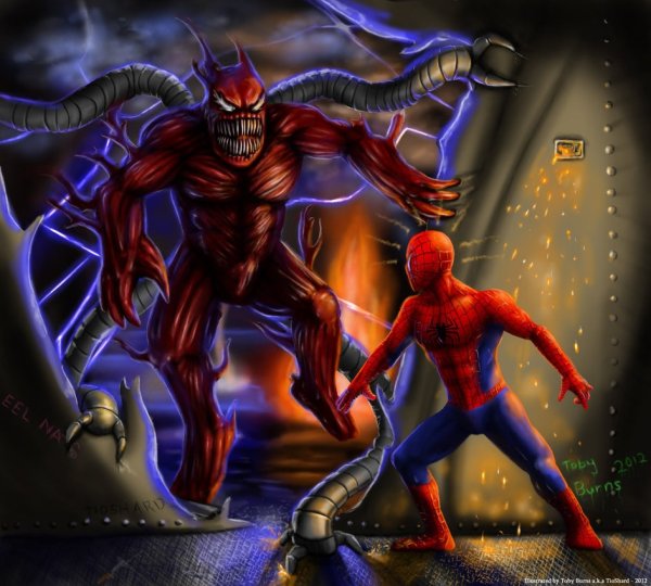 Доктор осьминог Карнаж Spider man 2001