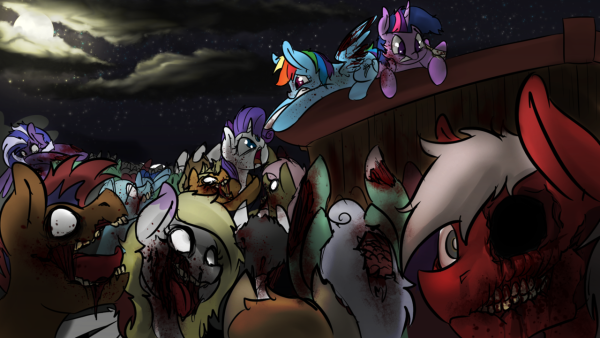 MLP Эпплджек ночь кошмаров