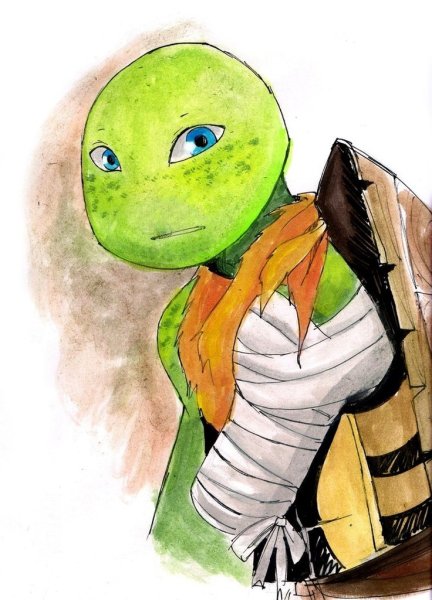 Микеланджело TMNT 2012
