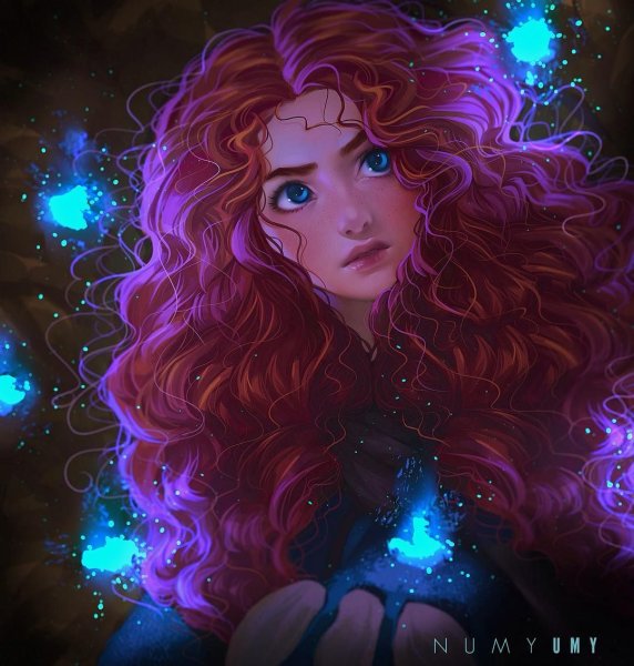 Дисней принцессы в стиле Crystal Sailor Moon