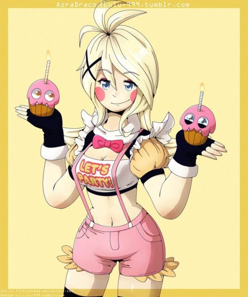 FNAF Art чика